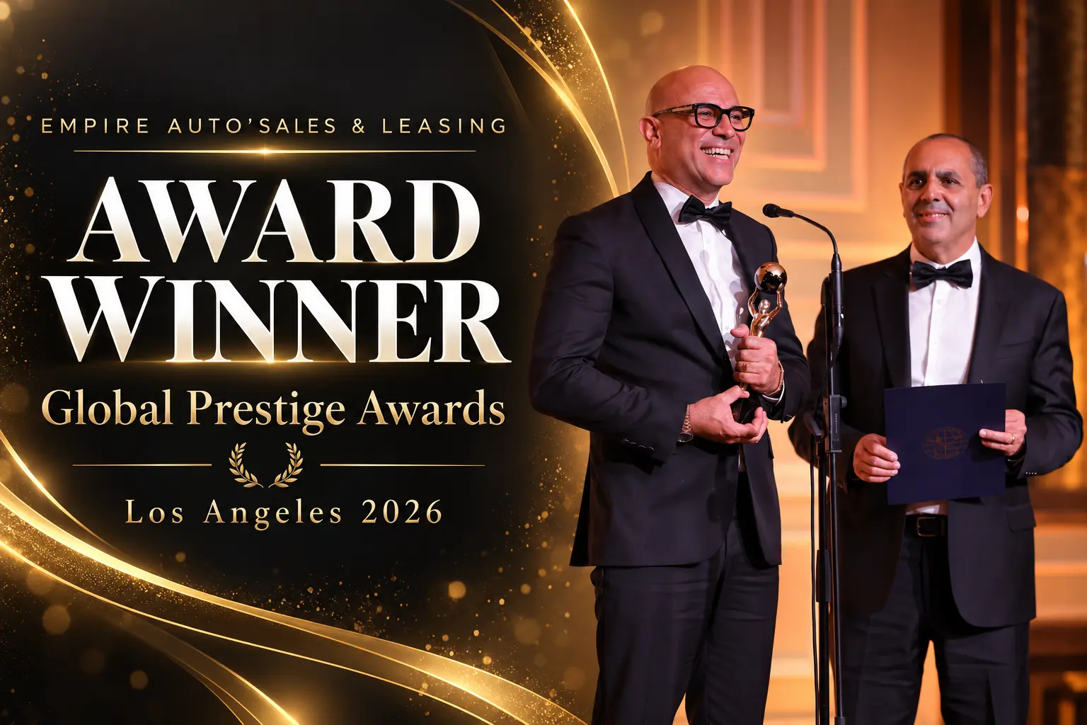 Empire Auto Sales and Leasing - Winner of Global Prestige Awards Los Angeles 2026